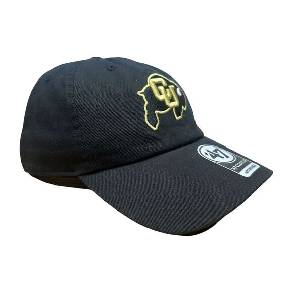 ‘47 Brand Clean Up Colorado University Buffaloes Embroidered Strapback Hat - OS - Picture 2 of 7